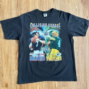 Vintage Starter Favre/Elway Super Bowl 32 Tee